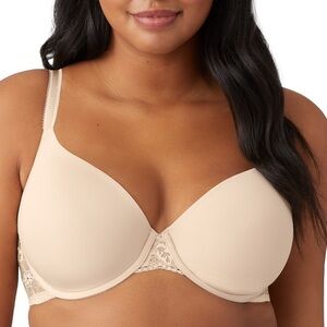 WACOAL tan French Garden Seamless Underwire T-Shirt Bra size 40C style 85340 NWT